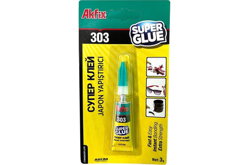 Akfix 303 Супер клей 3 гр
