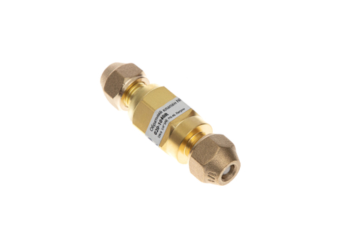 Ридан 020-1042R — Клапан обратный прямоточный NRV 12, присоединительные патрубки 1/2", под отбортовку