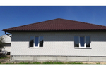 Металлочерепица камея 0,5 Rooftop Бархат RAL 8017 шоколад
