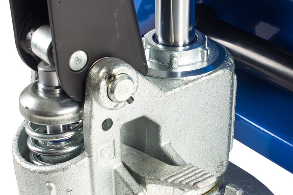 Тележка гидравлическая 2500 кг 1150 мм полиуретановые колеса TOR RHP