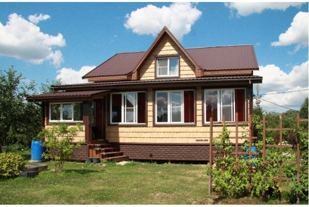 Металлочерепица классик 0,5 Satin RAL 8017 шоколад