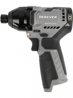 DBE-7361C Винтоверт аккумуляторный DeBever бесщеточный, ударный, шестигранник 1/4", 140Nm, 12В