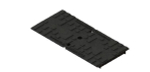 Набор инструментов, 1/2", 1/4", CrV, S2, пластиковый кейс, 64 предмета Denzel