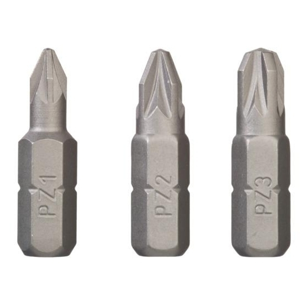 Насадка 25 мм, PZ1/2/3, C-form, 3 шт Makita B-24527