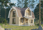 Заглушка желоба Lux, пломбир