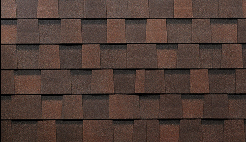 Ламинированная черепица Серия Dragon Premium, зрелый каштан