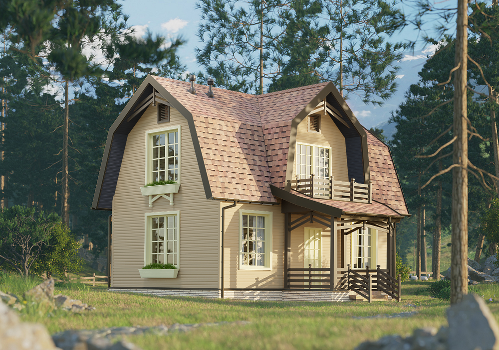 Сайдинг Premium, Корабельный брус, карамель