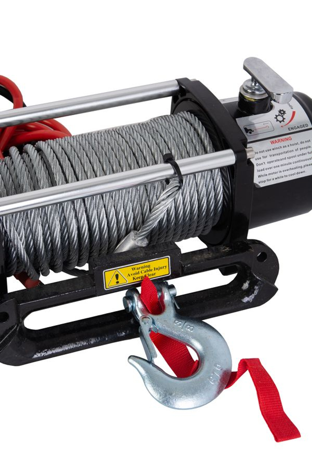 Лебедка (3629 кг/28 м) автомобильная TOR 12 V P8000