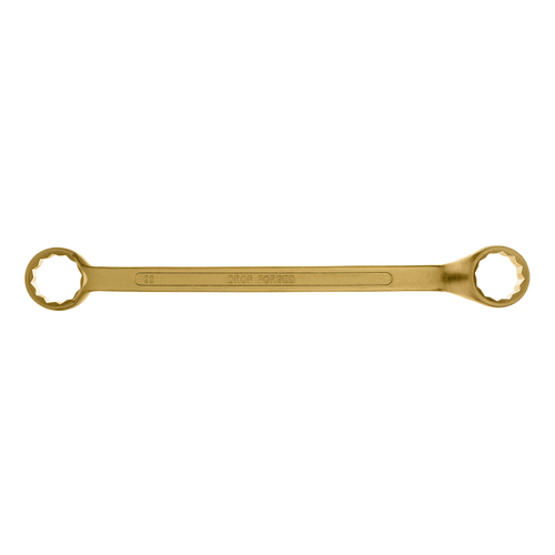 Ключ накидной, 27 х 32 мм, желтый цинк Сибртех