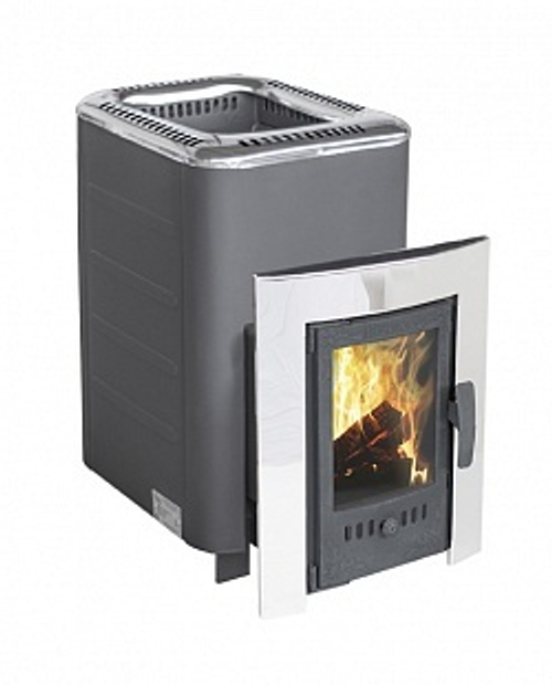 Печь для бани Березка Фаворит 15 (камин)