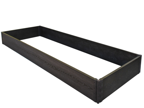Грядка Eco TalverWood из ДПК 3*1м (пластиковые шарниры)