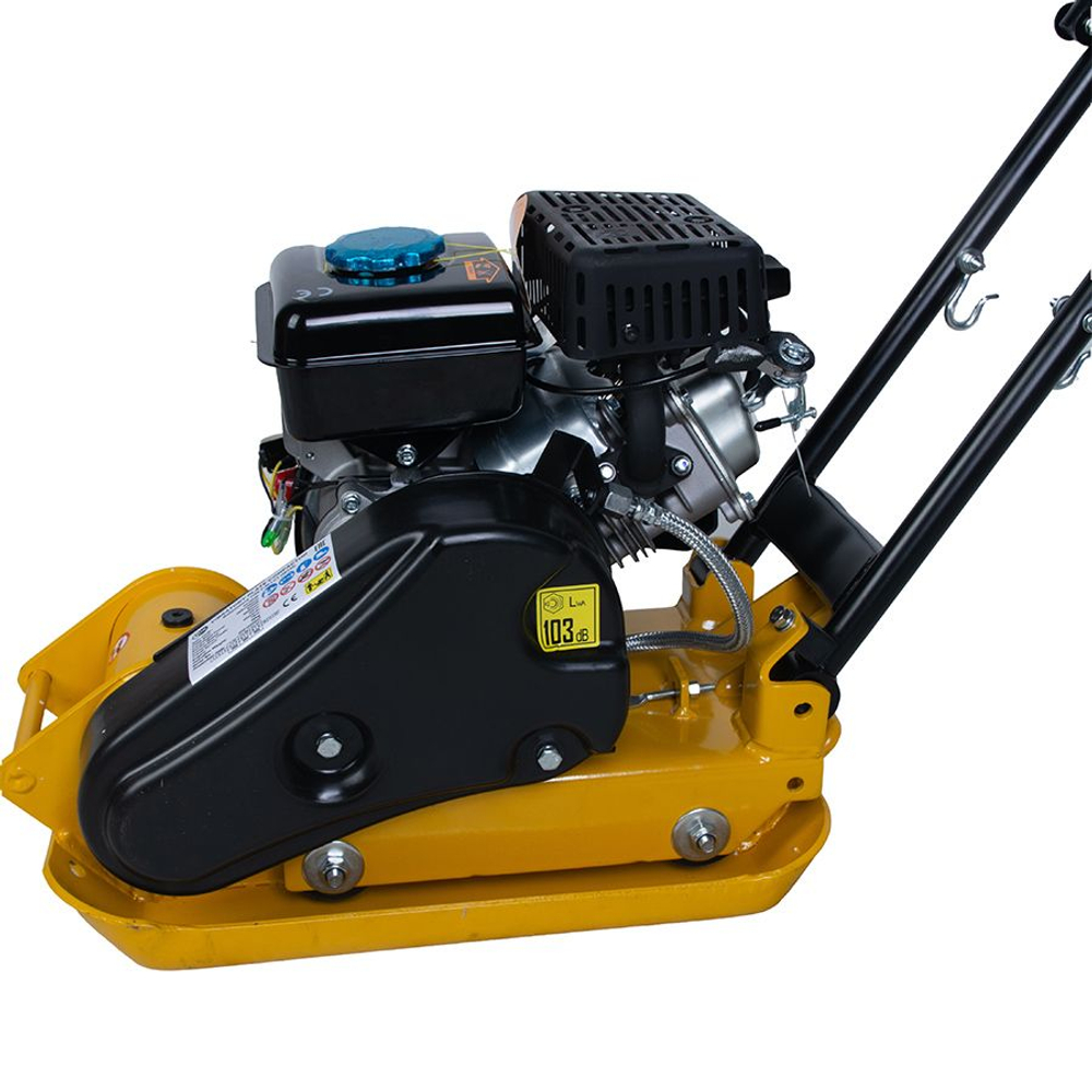 Виброплита 45 кг, 8,5кН (Loncin) без бака, коврик, колесный комплект TOR T-50*