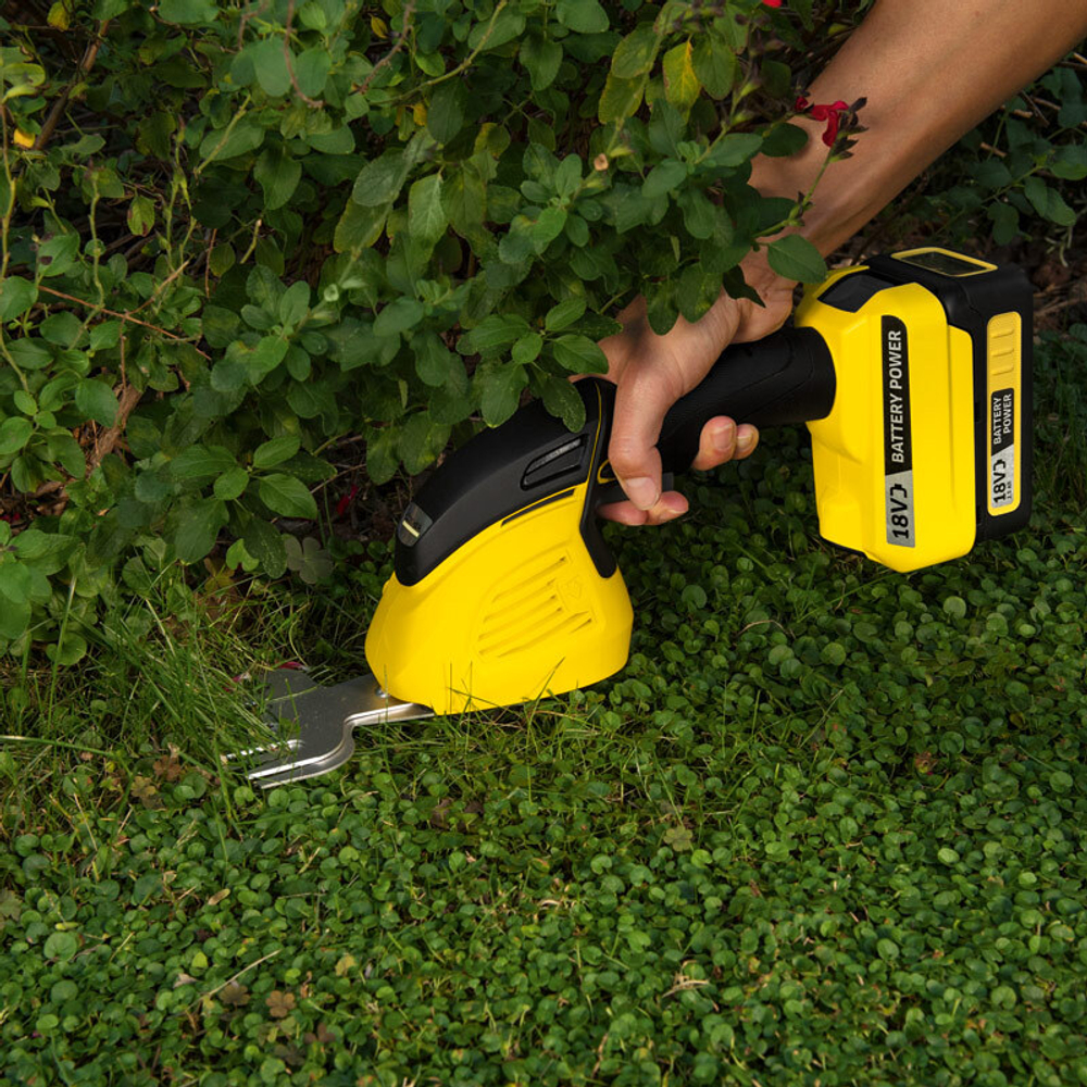 Аккумуляторные ножницы Karcher GSH 18-20 Battery с аккумулятором и ЗУ