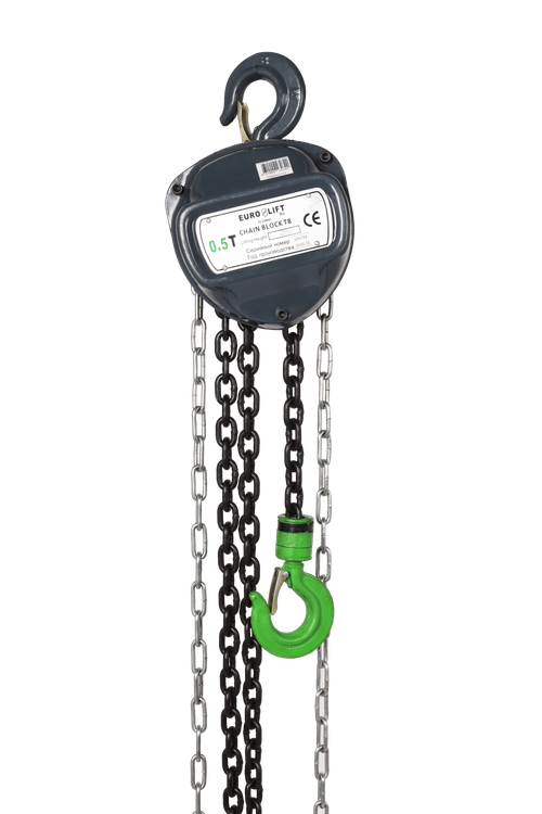 Таль ручная шестеренная стационарная ТВ - 1.5 тн, 6.0 м