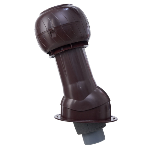 Комплект канализации изолированный Gervent Statik для кровли фальц и гибкая черепица 110/160 RAL 8017