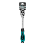 Ключ-трещотка 1/2", CrV, 72 зуба, с быстрым сбросом, матовый хром Stels