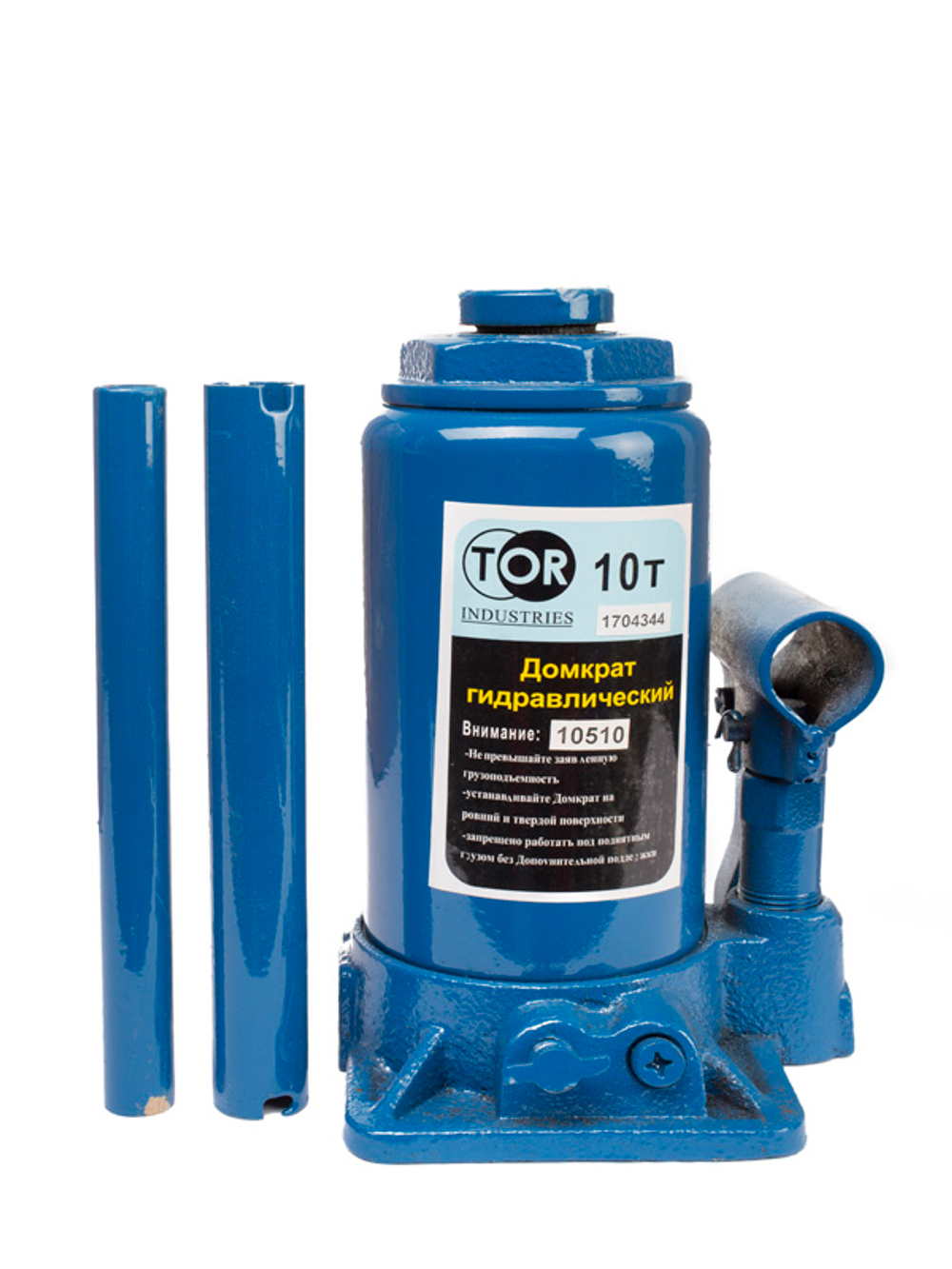 Домкрат гидравлический TOR ДГ-10 г/п 10,0 т