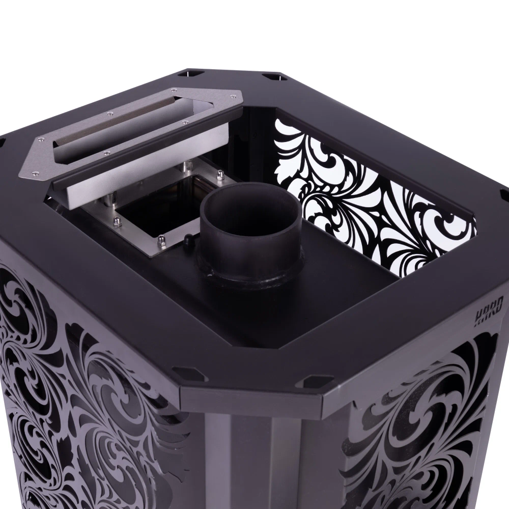 Печь для бани Сталь-Мастер HARD 30L Хохлома Панорама