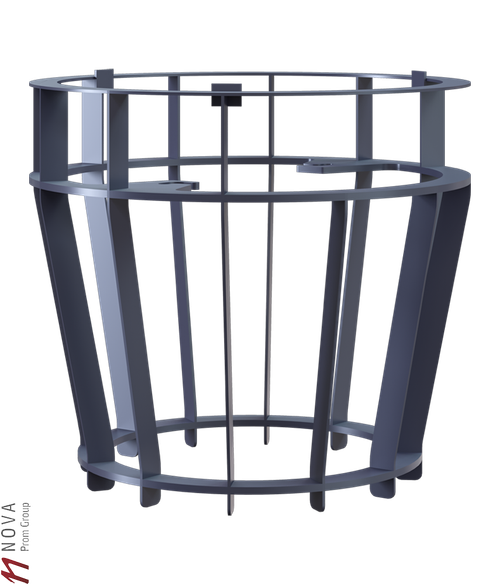 Сетка на трубу GFS Авангард 30 тюльпан 130 (320*280) под шибер