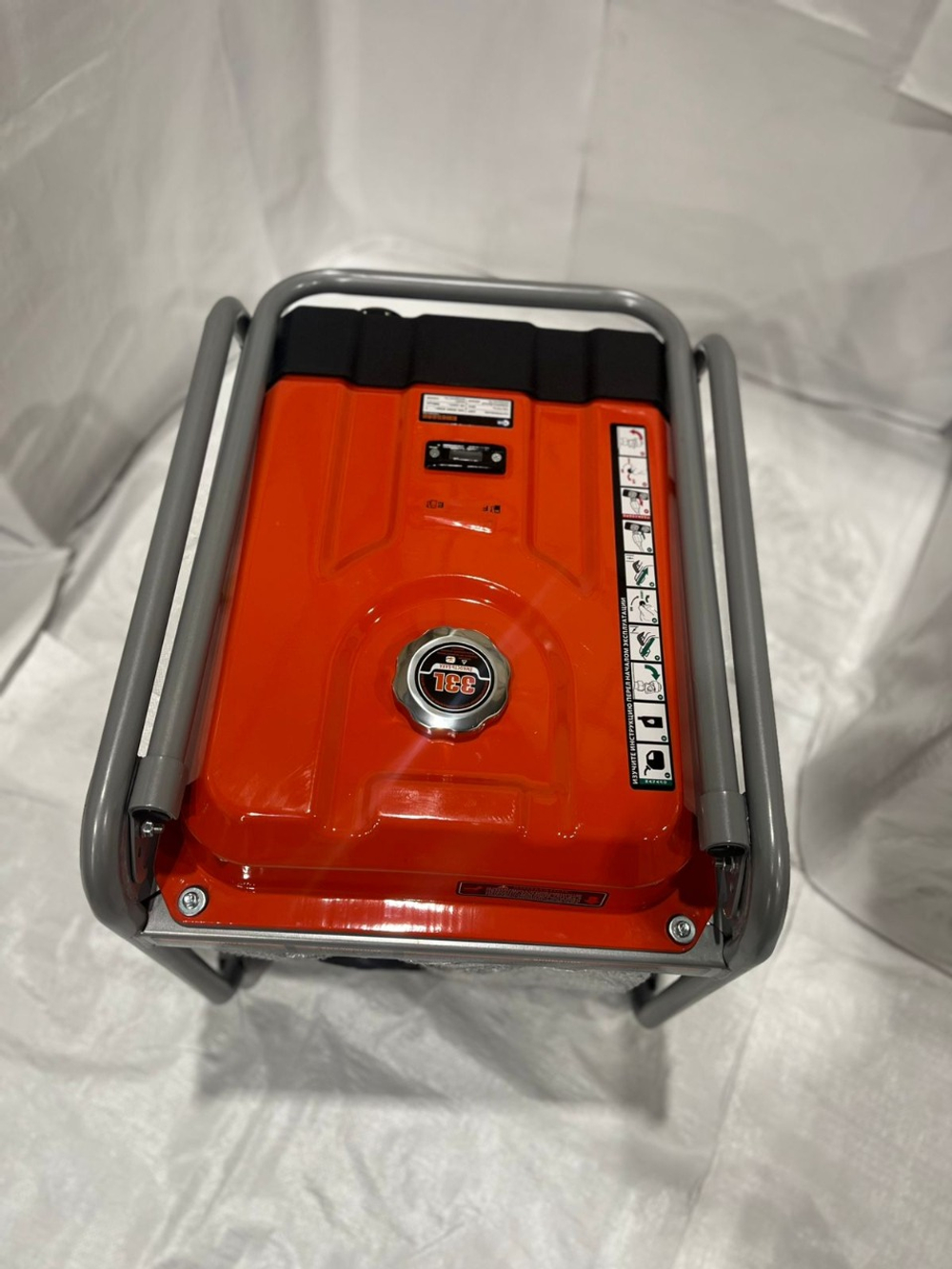 Генератор бензиновый 5,0 кВт 220В с АВР, электростартером и колесами TOR KM6500HA