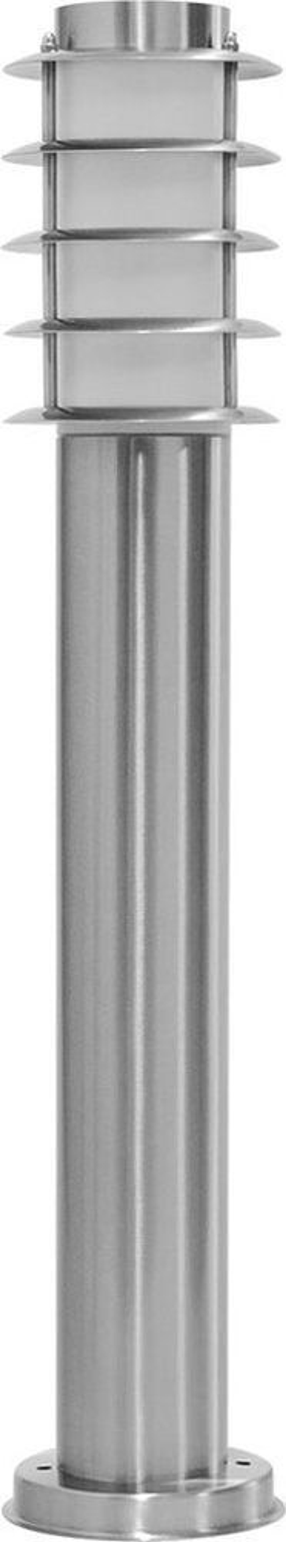 Светильник садово-парковый Feron DH027-650, Техно столб, 18W E27 230V, серебро 11816