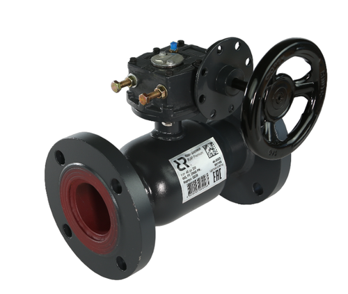 Ридан RJIP Premium 065N0231R — Кран шаровой FF DN65 PN16 WG (фланцевый, с редуктором, стандартный проход)