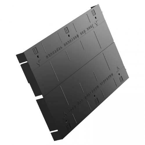 Коньковый аэратор ТехноНиколь для гибкой черепицы 0,5 м, шт