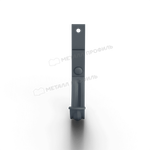 Держатель желоба карнизный МЕТАЛЛ ПРОФИЛЬ Foramina Freeze D125х132 Grey