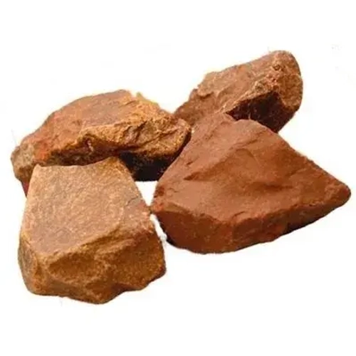 Камень для бани Яшма сургучная окатанная, 15 кг, ведро