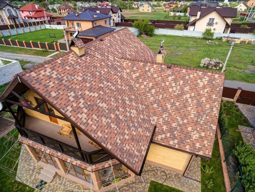 Гибкая черепица ТехноНиколь Shinglas Ультра Фокстрот Сандал, 3 м2/упак