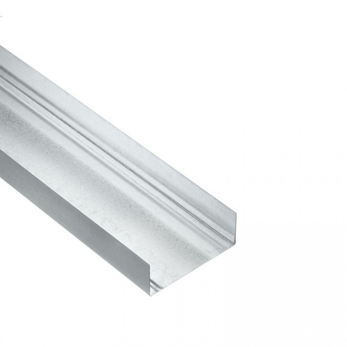 Профиль направляющий ПН 100х40х3000 мм оцинкованный 0,6 мм, шт