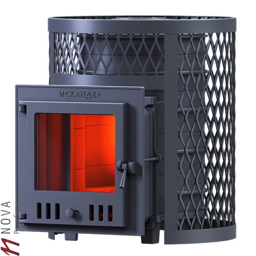 Печь для бани GFS Искандер 25МС чугунная