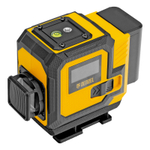 Лазерный уровень мультипризменный DLV-360-3T, 30 м, зеленый луч, Li-Ion 2,4 Aч, штатив // Denzel