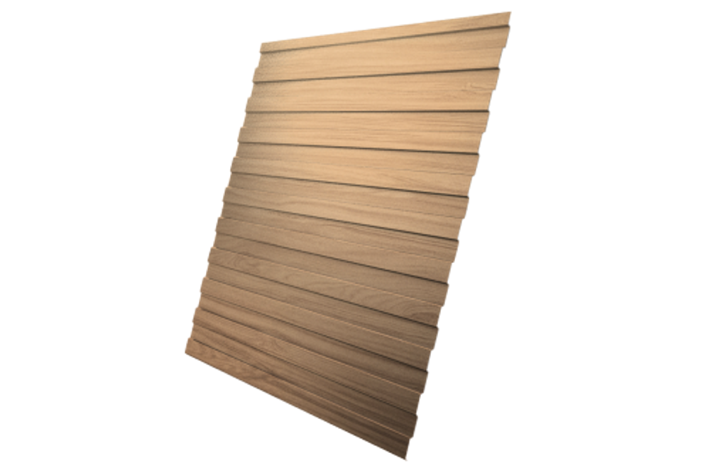 Профнастил C8A 0,45 Print Elite Honey Wood TwinColor