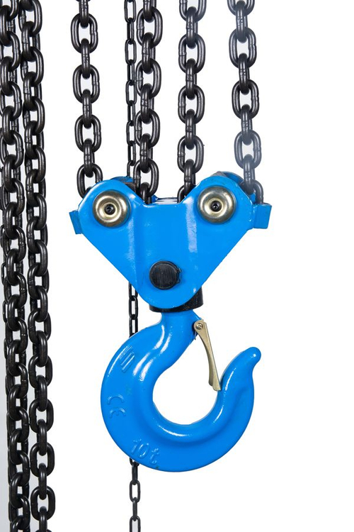 Таль ручная шестеренная TOR ТРШ C 10ТХ9М PRO (для тяжелых работ)