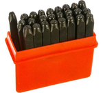 Буквенные клейма № 3 /латинский шрифт/ сталь GRIFF g111043