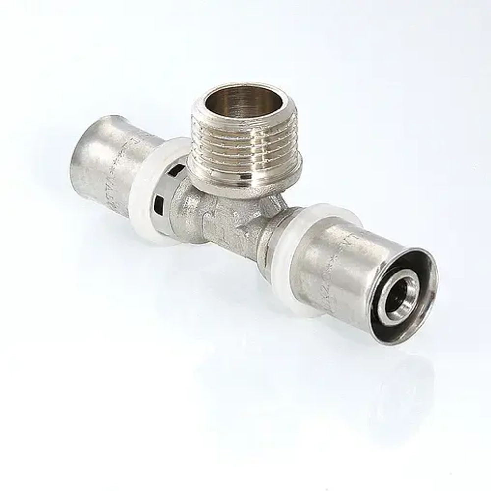 Тройник пресс переходной 32мм x 1"н x 32мм Valtec VTm.233.N.320632