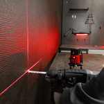 Лазерный уровень CRL-30R, 30 м, красный луч, батарейки, резьба 5/8" MTX