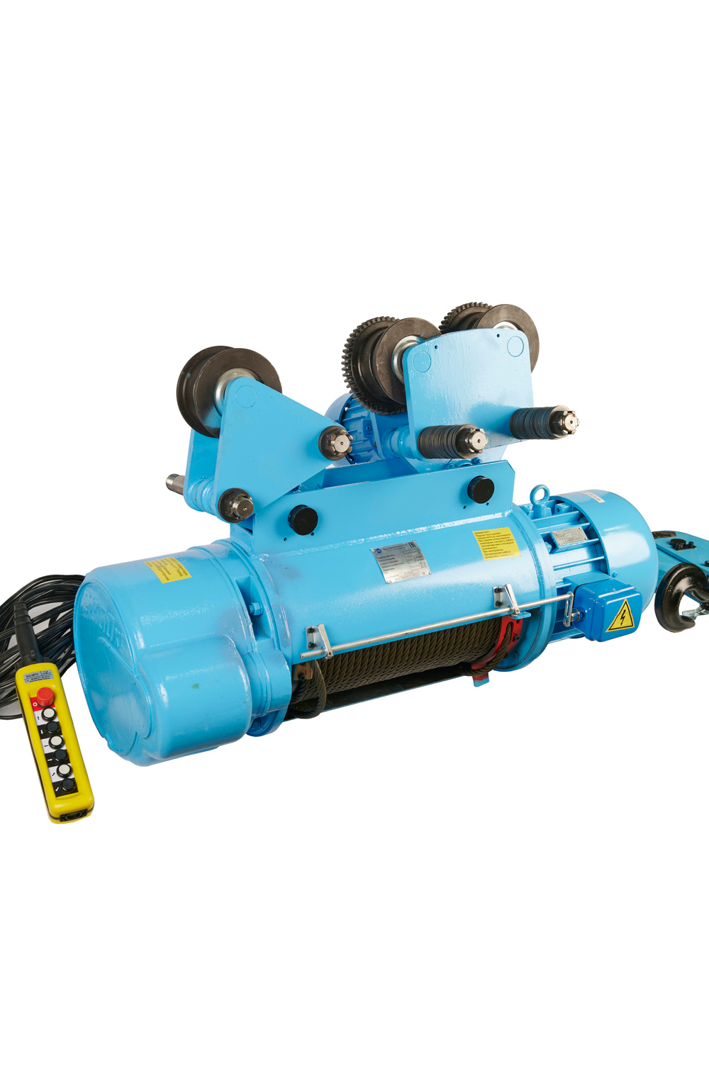 Таль передвижная 5т 12м 380В электрическая канатная TOR CD PRO