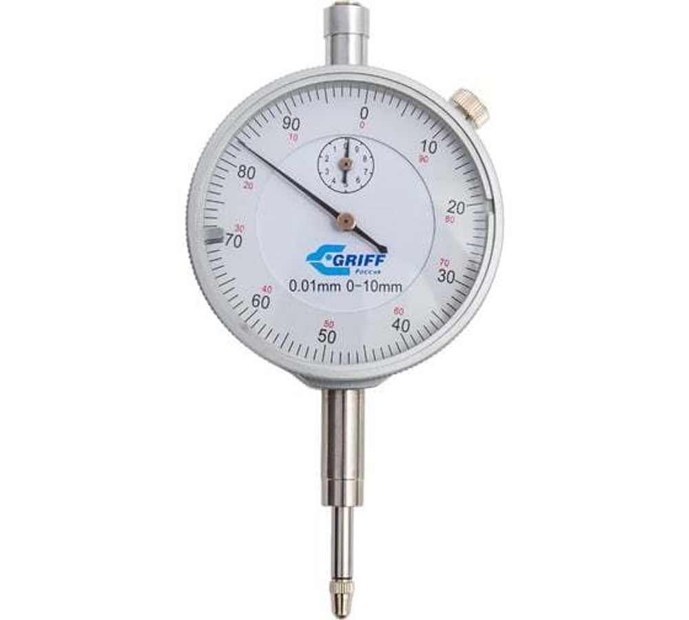 Индикатор ИЧ10 класс 1 ГОСТ 577-68 с ушком производство Guilin Measuring GRIFF D107008