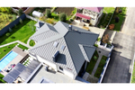 Кликфальц Grand Line 0,5 Rooftop Бархат с пленкой на замках RAL 7024 мокрый асфальт