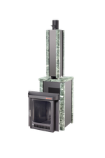 Печь для бани "Квадра ПФ" (Стекло- Камень)