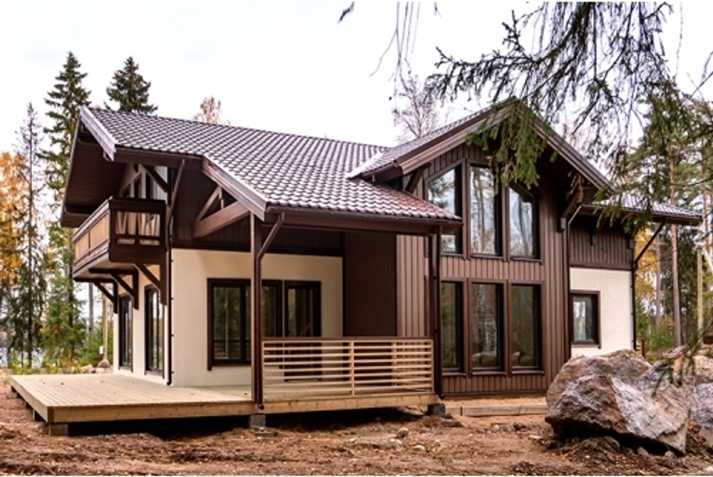 Металлочерепица классик 0,5 Satin RAL 8017 шоколад