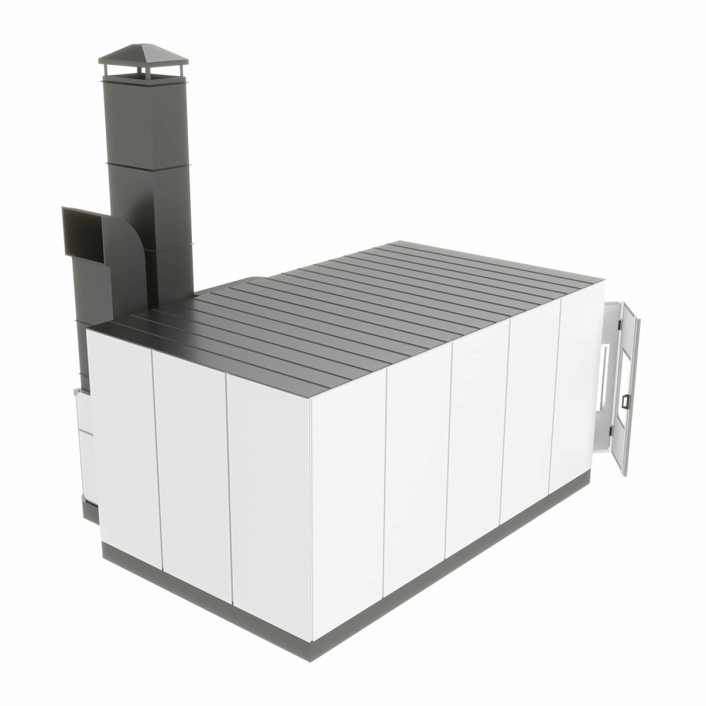 WDK-210ER Окрасочно-сушильная камера на электрических ТЭНах