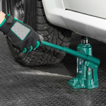 Домкрат гидравлический бутылочный, 5 т, 180-340 мм, в пласт. кейсе Сибртех