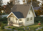 Колено 45˚ для водосточной трубы LUX, пломбир