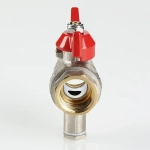 Кран шаровый для подключения датчика температуры ½"в x ½"в Valtec VT.247.N.04
