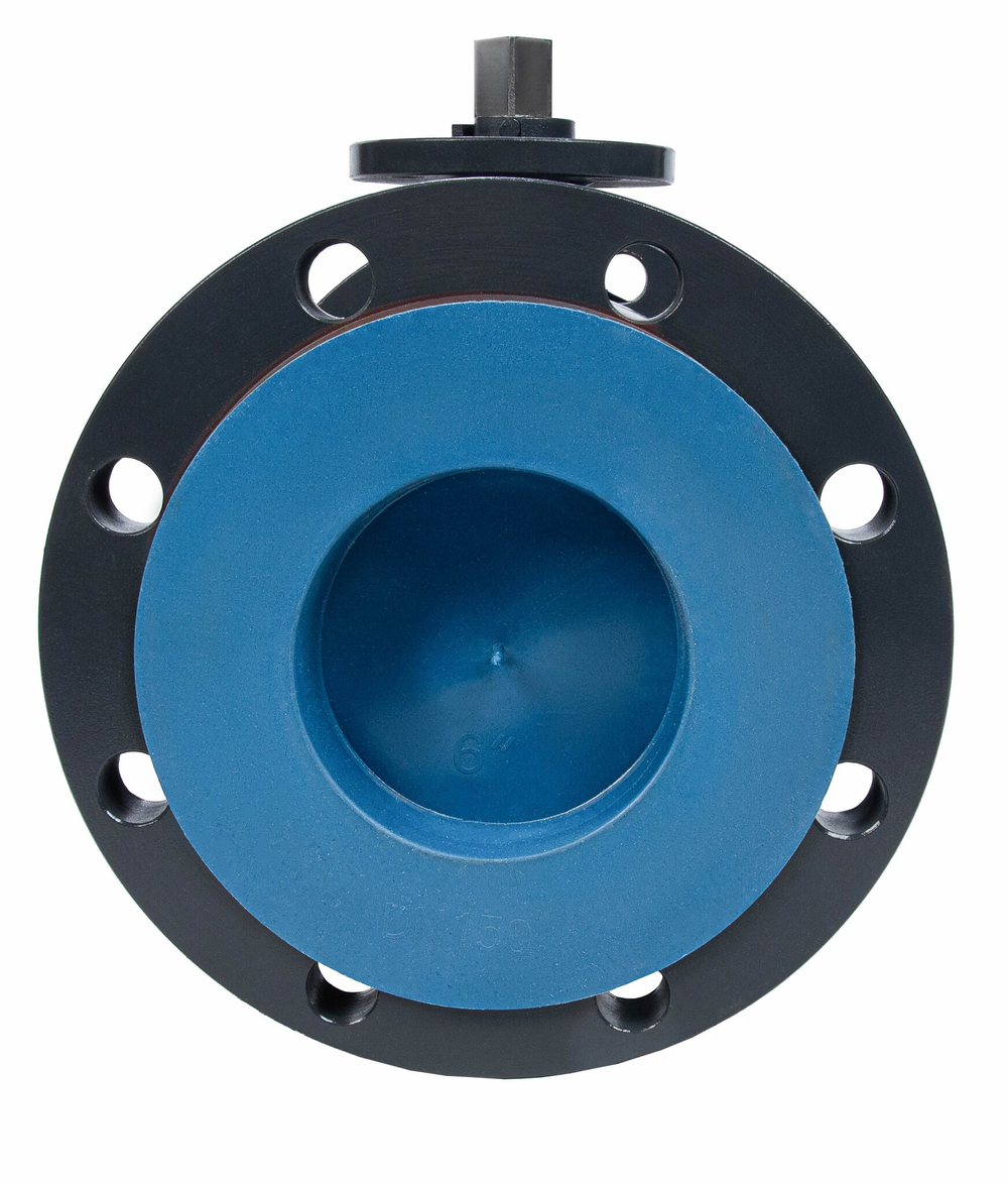 Ридан RJIP Premium 065N0247R — Кран шаровой FF DN125 PN16 GF (фланцевый, под привод, стандартный проход)