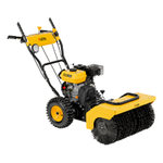 Гибридная снегоуборочная машина с функц. подметания SWB-600, 212 сс, руч. старт, 2 насадки Denzel