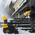 Снегоуборочная машина аккумуляторная, ESB-460-0, Li-Ion, 36В Denzel